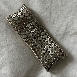 Vintage Premier Designs Silver Beaded Bracelet